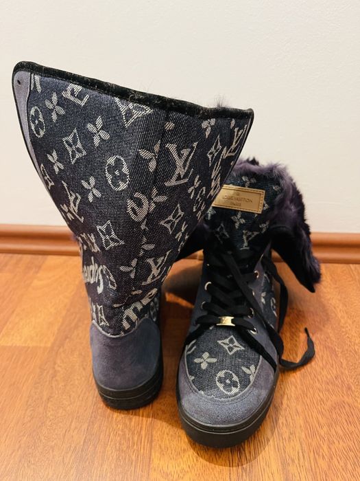 Cizme/ ghete imblanite Louis Vuitton 39 noi