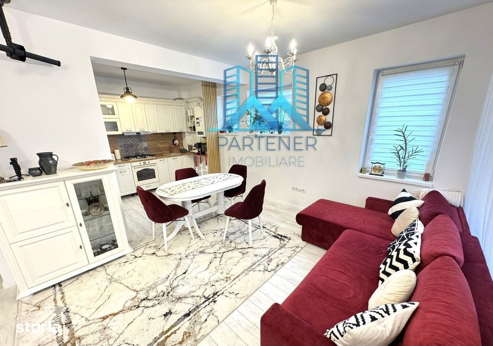 MOBILAT! Apart. 3 camere+Gradina+Anexa Birou+Parcare,Pacurari - Rediu