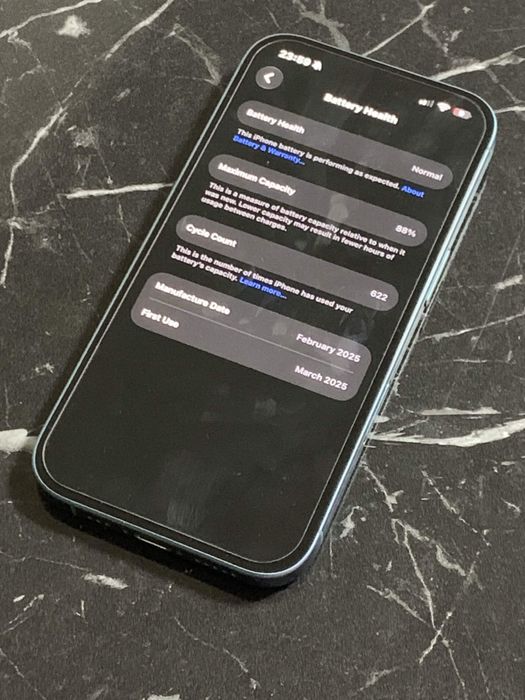 Iphone 16 | 128GB | 88% BH | Teal |