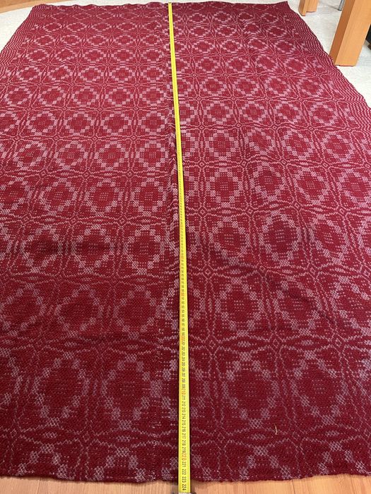 Macat din lână tesut la razboi