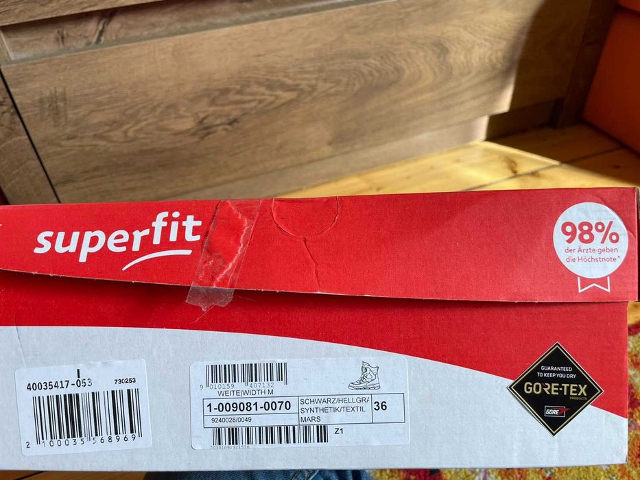Superfit Gore‑Tex зимни ботуши №36 с BOA система
