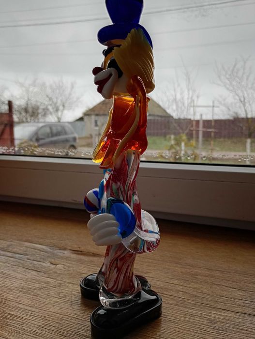 Klown din sticla de murano