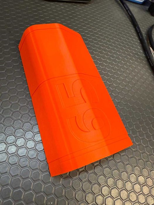 3D принтиран гард за крайно гърне на мотор