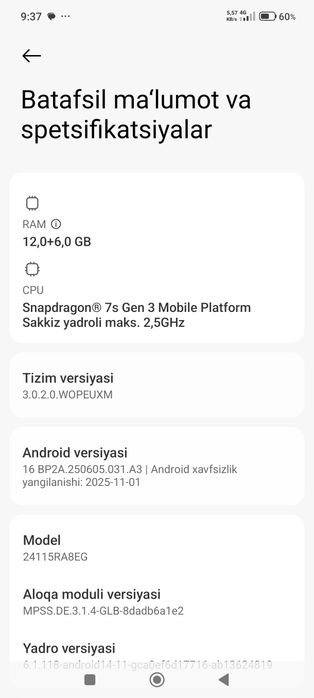 Redmi note 14 pro plus 5g