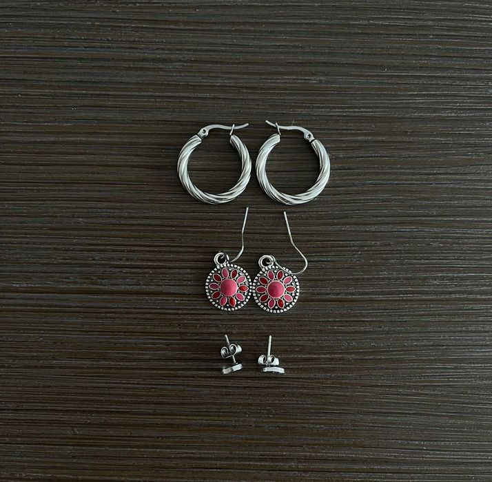 3 Perechi de Cercei pentru Femei, Noi, Nepurtati