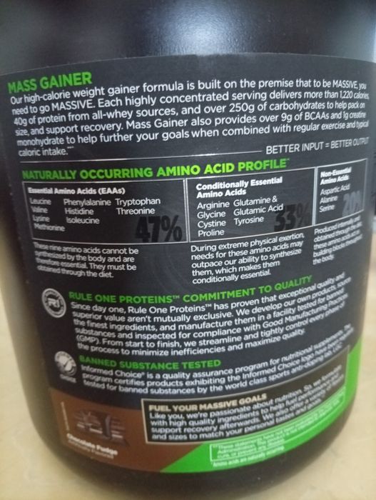 Massgainer Rule1