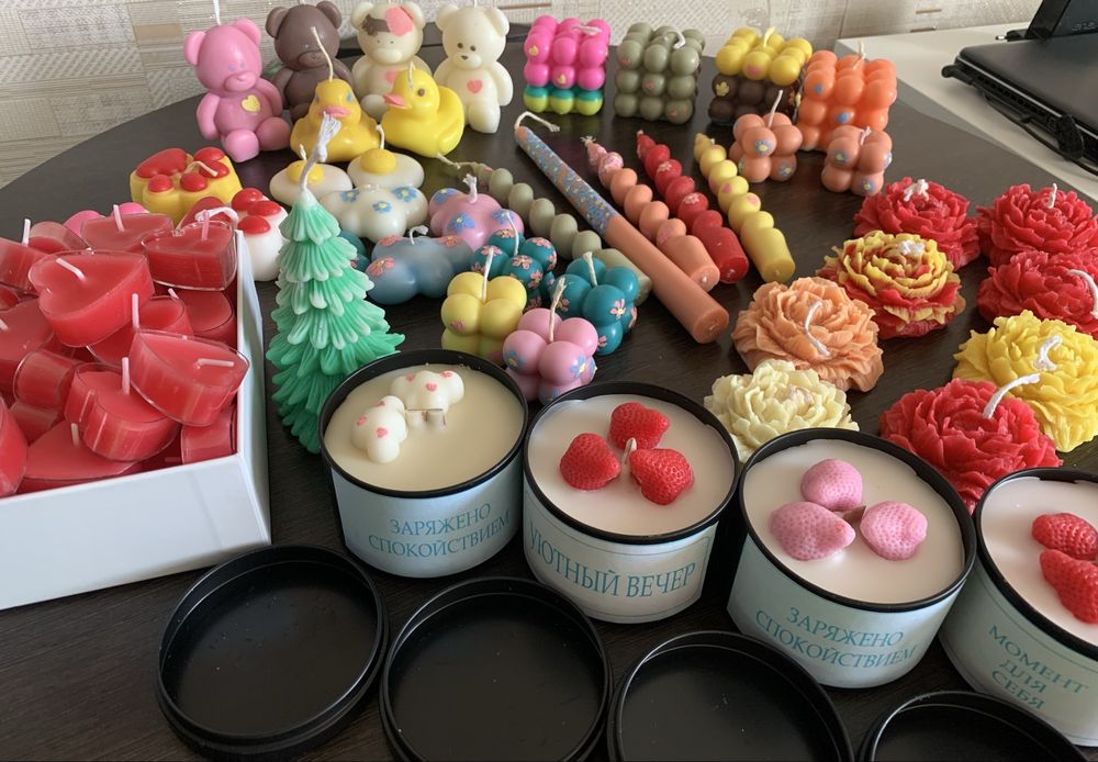 Продам аромасвечи ручной работы из воска