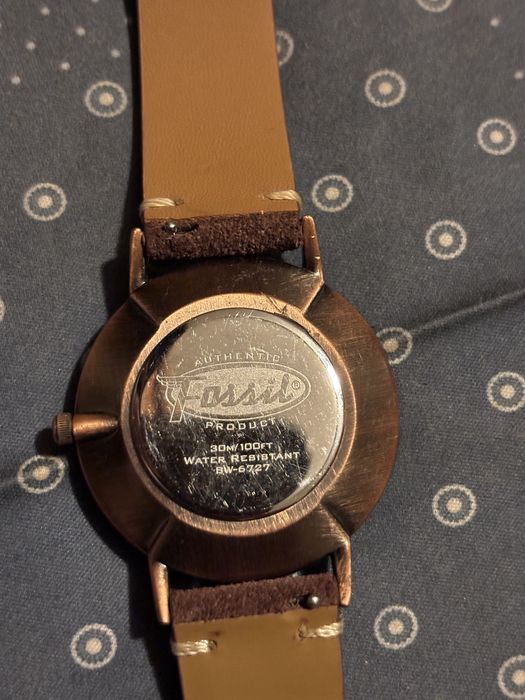 Vand Ceas Fosill Stone Skeleton vintage din 1995