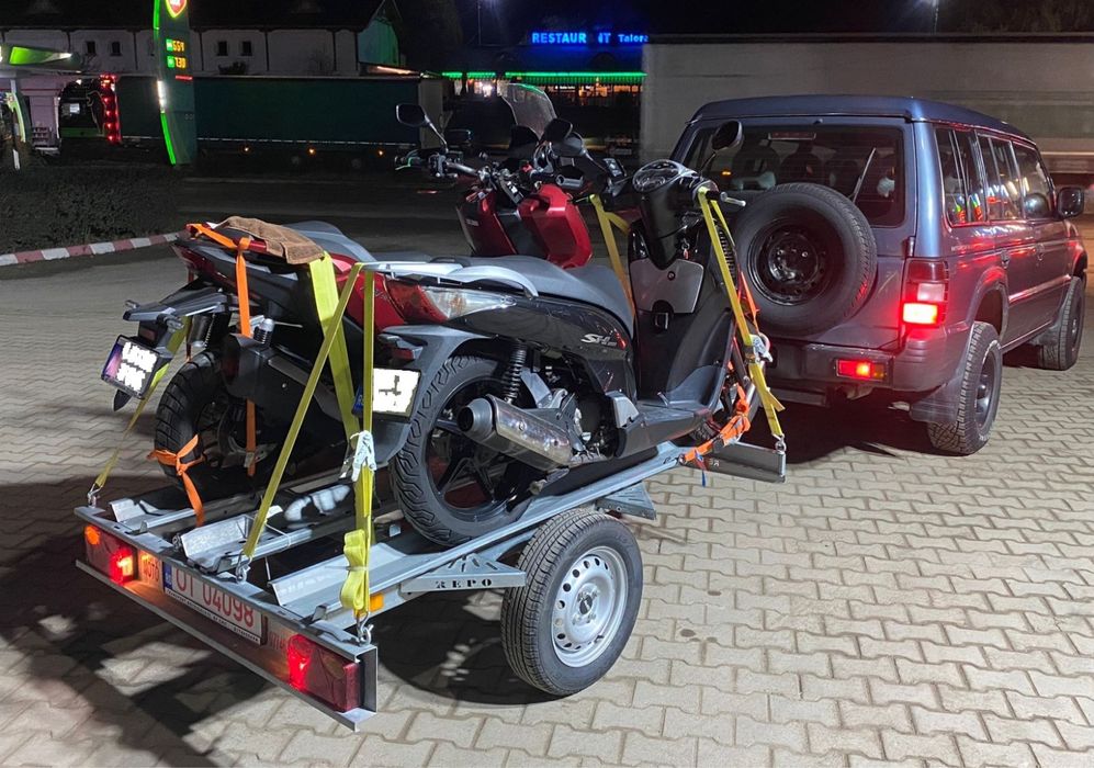 Remorca moto Masa maxima 750 kg