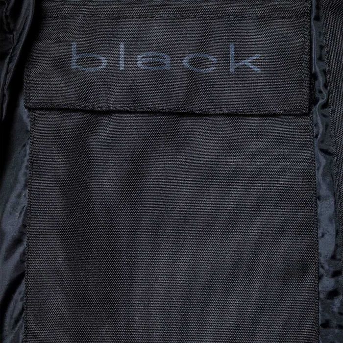 Vesta moto de piele de vaca Noua Black Highway