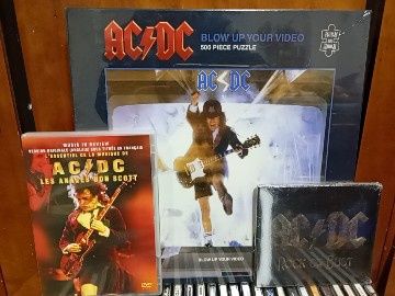 500 piece puzzle & dvd cd AC/DC - REGA Elex
