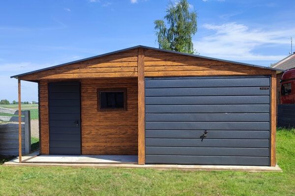 Executam garaje auto din structura metalica si panou sandwich