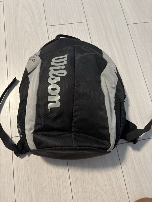 Раница Wilson Roger Federer Team, unisex, Черен