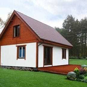 Vand containere modulare locuibile, case pe structura metalica