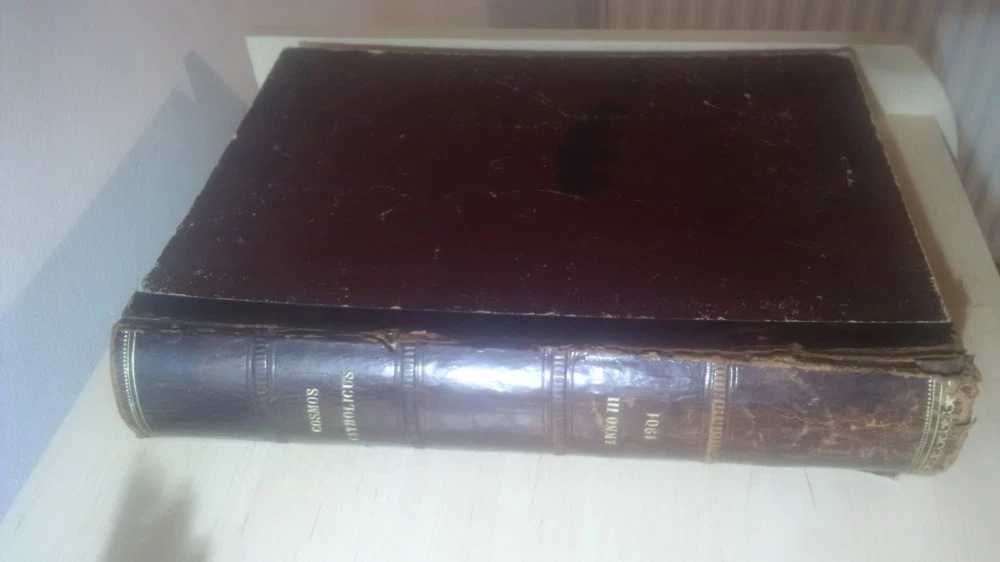 COSMOS CATHOLICUS: Carte RARA, de Lux, in limba italiana (din 1901)