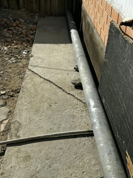 Оценкованная труба