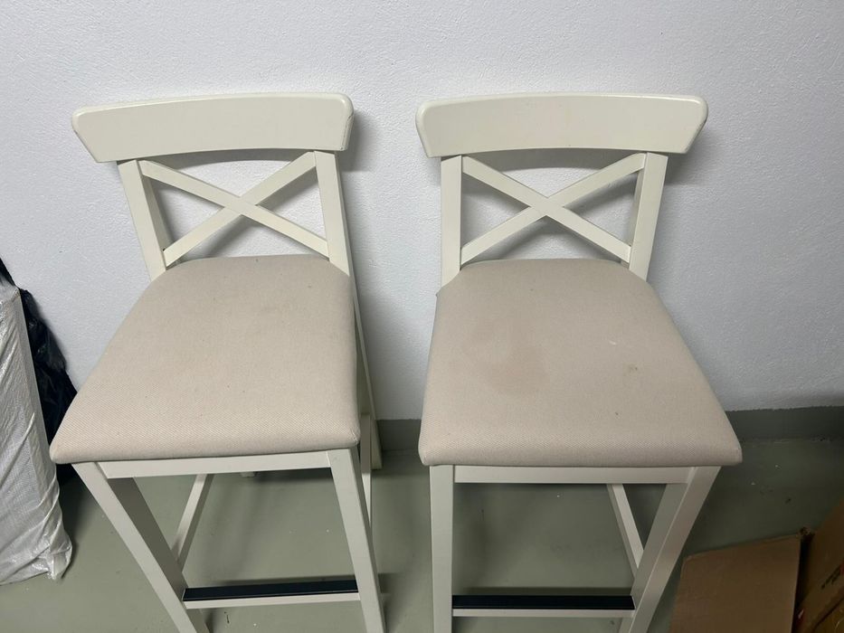 2 scaune de bar Ingolf ikea