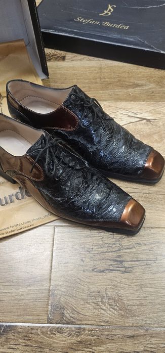 Pantofi de lux Stefan Burdea – Realizați pe comandă (Bespoke), Mărimea 41
