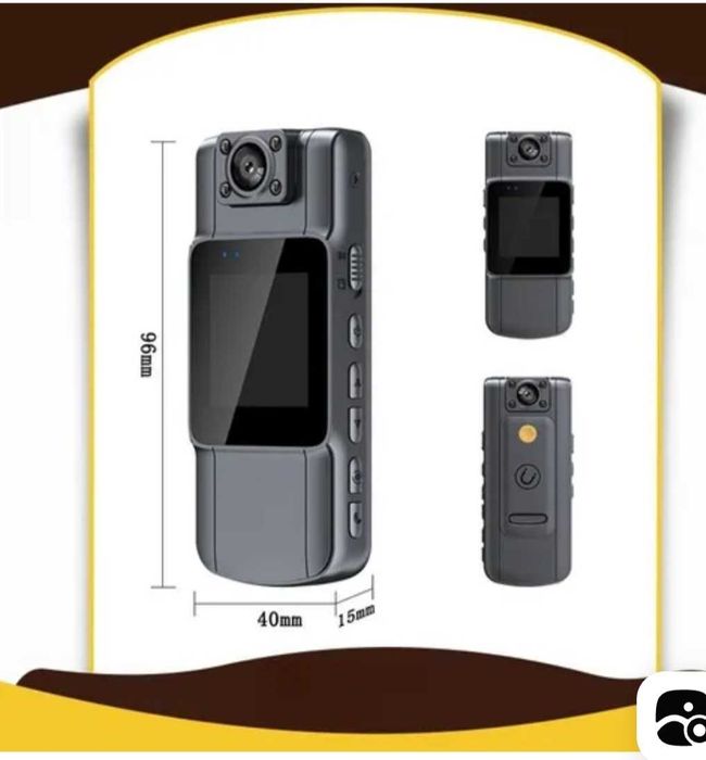 Боди камера, экшн камера, маленькая камера