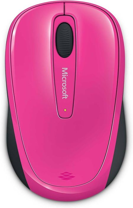Microsoft Wireless Mobile Mouse 3500 - Magenta Pink Gloss