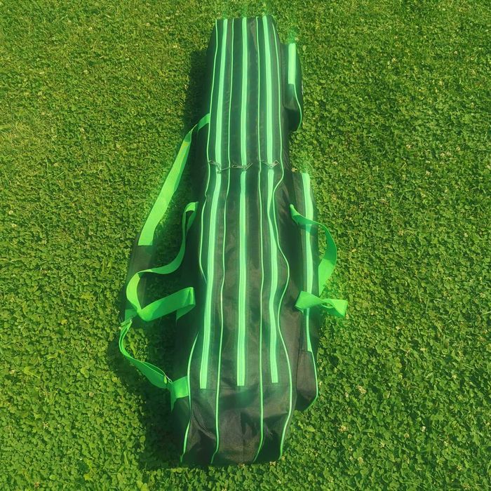 Луксозен импрегниран рибарски троен калъф Okinwa /135-150см/