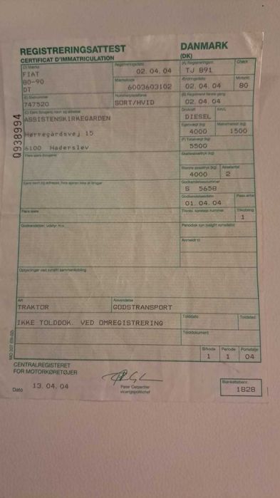 Tractor Fiat Agri 80-90