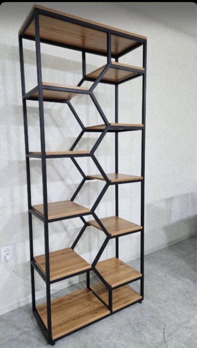 Стеллаж Офисный стол из металла  для дом кафе полка