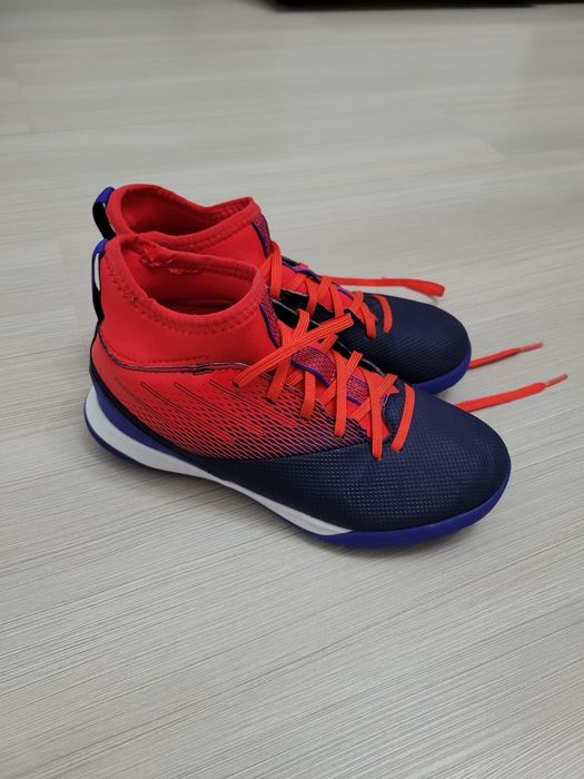 Ghete Mid Fotbal Agility 500 TF Copii, mărimea 32