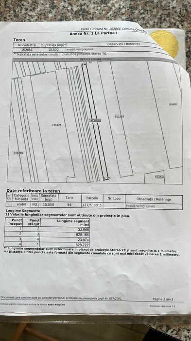 Teren Extravilan 1.5ha Mihai Viteazu