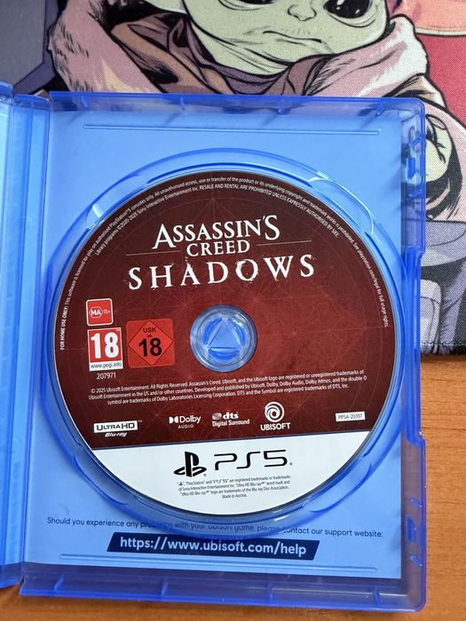 Assassin’s Creed Shadows PS5 като нова, не е превъртана