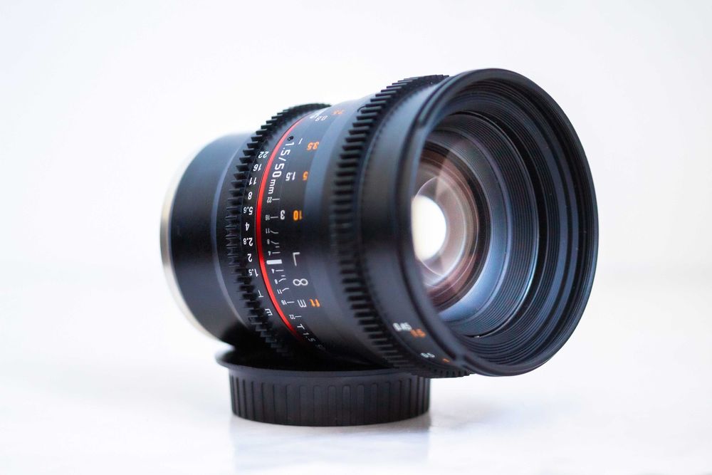 Obiectiv Cinematic SAMYANG 50 mm t 1.5 IF AS UMC VDSLR MK II - SONY FE