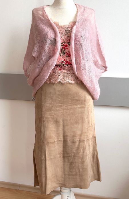 ARMA страхотна бутикова кожена дамска пола