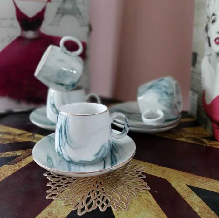 Чаши за кафе, 6 броя