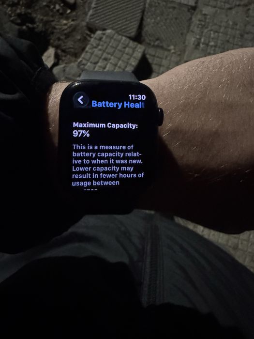 Apple Watch Series 9 2023 GPS, Midnight Aluminium 45mm