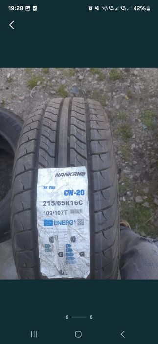 Vând 1 anvelopa 215 65 16 C nankang noua de vara dot 2021 nu are defec