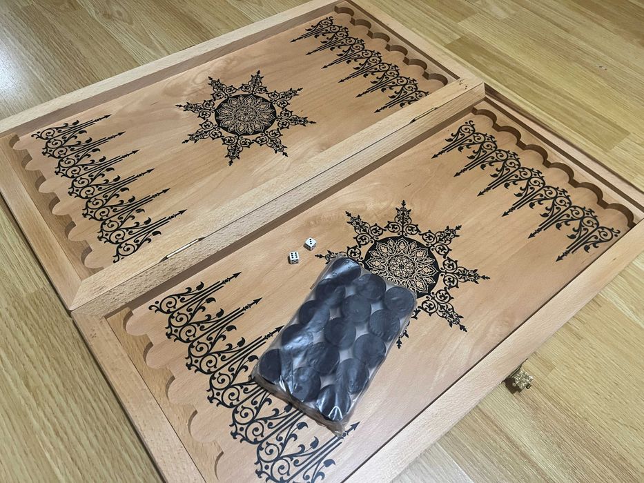 Нарды, шпон, новые, 30*60 см