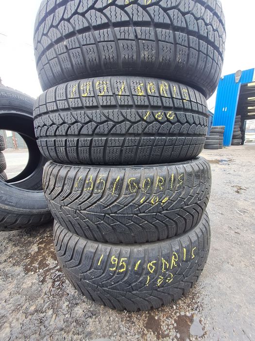 4 anvelope iarna 195/60r15 Tigar/Kumho  Montaj Gratuit