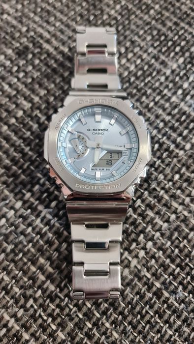 Casio G‑Shock blue metalic