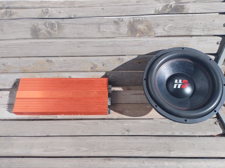 Сабвуфер и усилитель