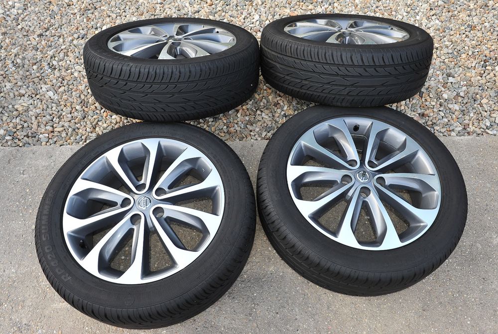 Roti/Jante Bi.colore Nissan Qashqai anvelope vara aprx Noi 215 55 18