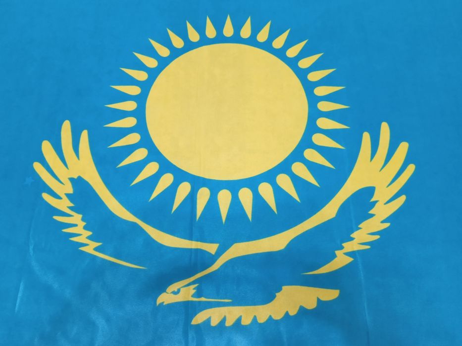 Флаг Казахстана.