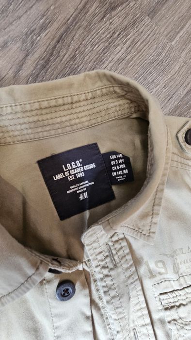 Детская рубашка сафари 6-9 лет H&M