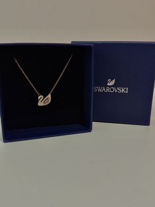 Swarovski колие rose gold