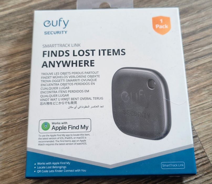 Eufy Security Smart tag тракер за Apple Find my
