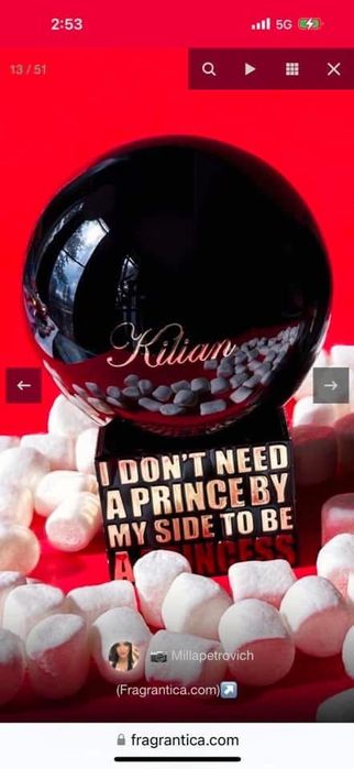 KILIAN PRINCESS Луксозен Лимитиран Парфюм на Принцесата Топ КЛАСА&ЛУКС