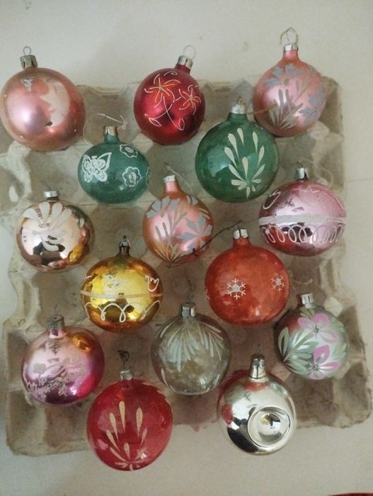 Ёлочные игрушки советские