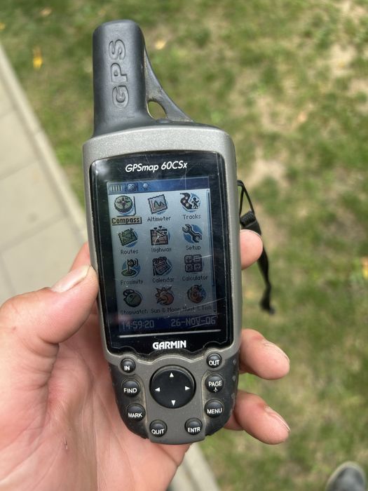 Garmin 60csx GPS