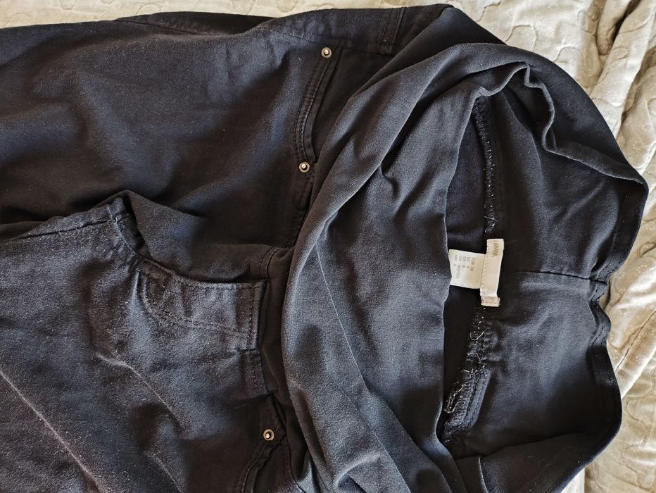 Запазени дънки за бременни размер 36, 38 и 40 и рокля