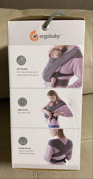 Ергономично кенгуру Ergobaby Embrace – като ново / новородено+