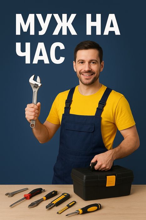 Муж на час – помощь по дому и мелкий ремонт